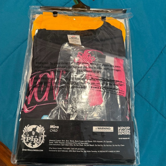 New K Pop Demon Hunters Mira Costume L 12-14 - Picture 3 of 4